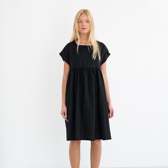 Love And Confuse Dresses & Skirts - Love And Confuse Poppy Linen Dress, Beige